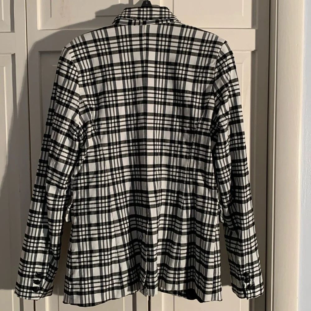 Maison D' Amelie Paris Black & White Blazer EUC